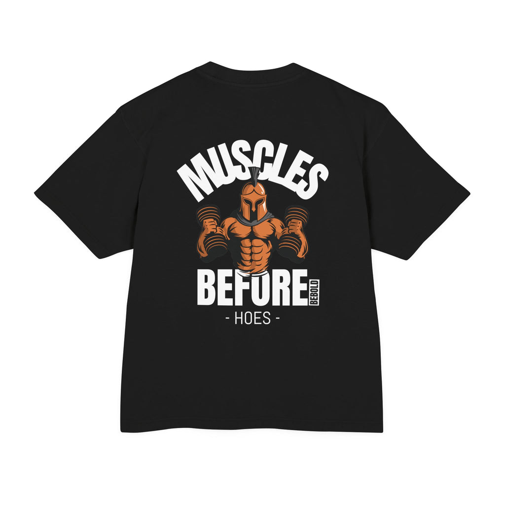 BeBold Heavyweight Gym Tee – Muscles Before Hoes