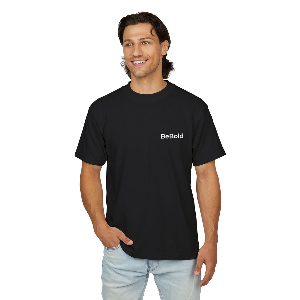 BeBold Heavyweight Gym Tee – Muscles Before Hoes