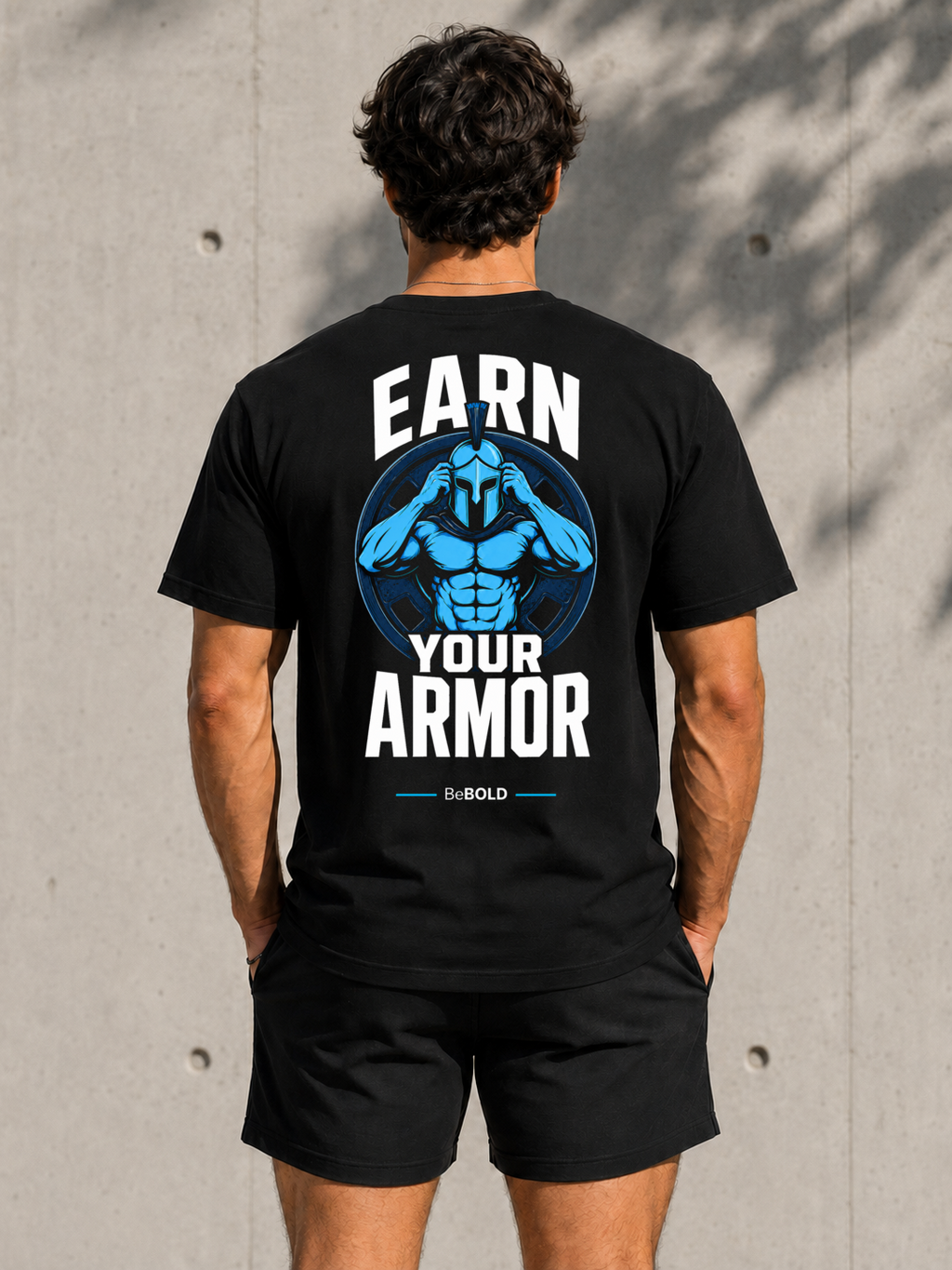 BeBOLD “Earn Your Armor” Heavyweight Tee