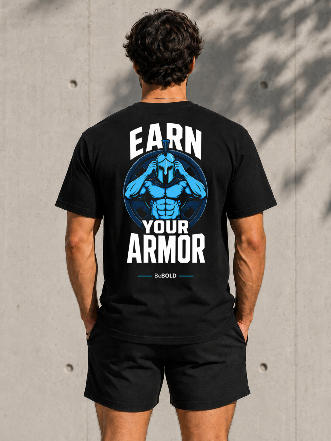 BeBOLD “Earn Your Armor” Heavyweight Tee