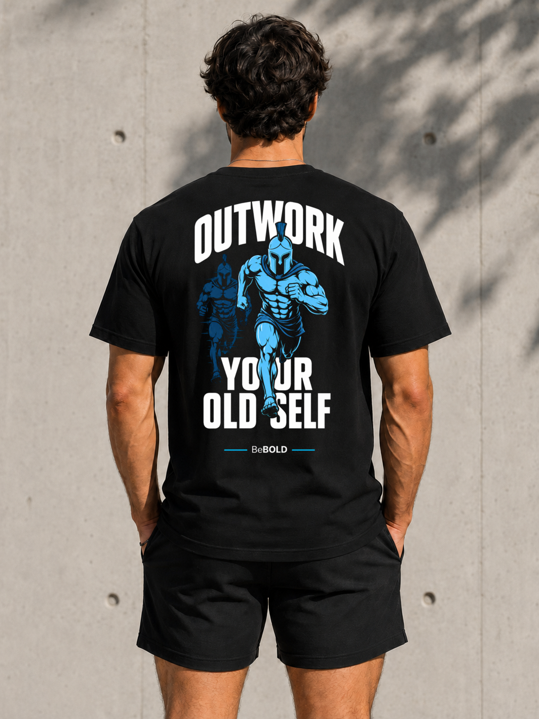 BeBOLD “Outwork Your Old Self” Heavyweight Tee