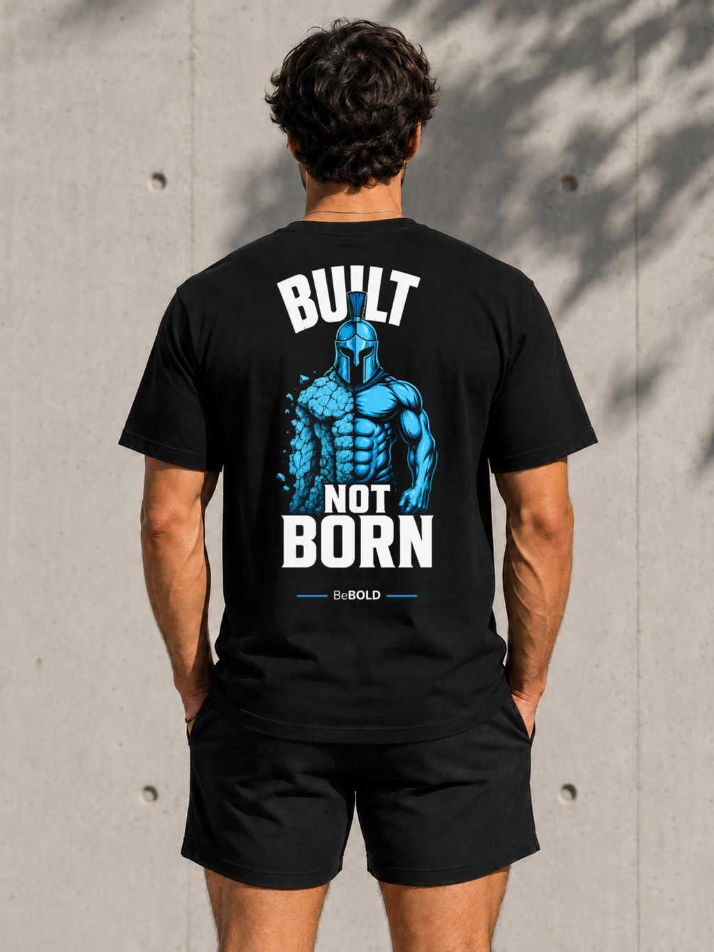 BeBOLD “Built Not Born” Heavyweight Tee