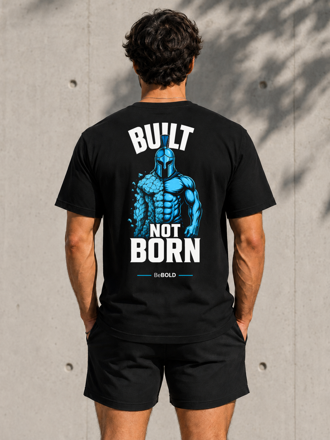 BeBOLD “Built Not Born” Heavyweight Tee